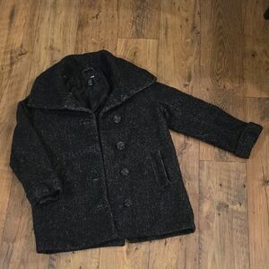 H&M Charcoal Pea Coat
